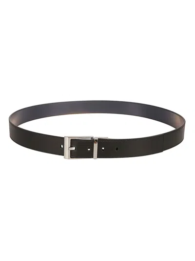Bally Black Leather Belt