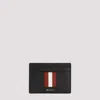 BALLY BLACK LEATHER BUSINESS CARD HOLDER