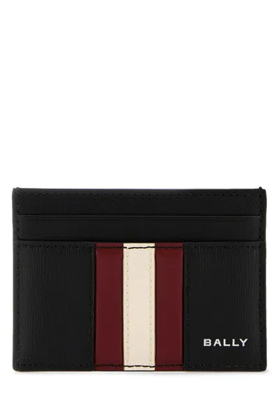 Bally Black Leather Card Holder