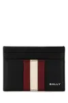 Bally Black Leather Card Holder
