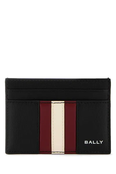 Bally Black Leather Card Holder