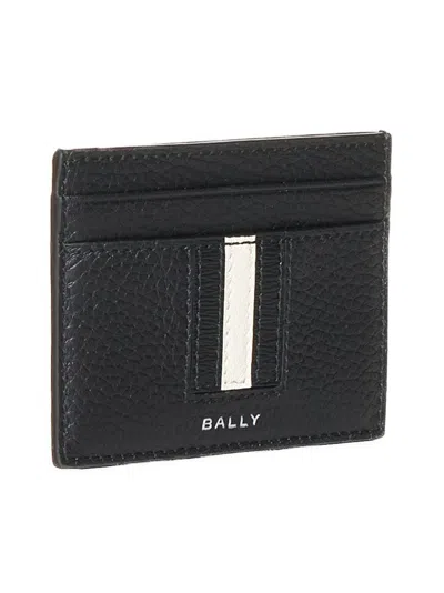 Bally Black Leather Card Holder