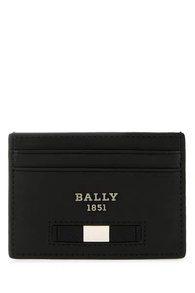 Bally Black Leather Cardholder