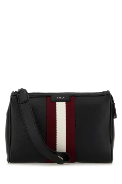 Bally Black Leather Clutch