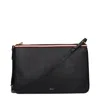 Bally Black Leather Crossbody Bag