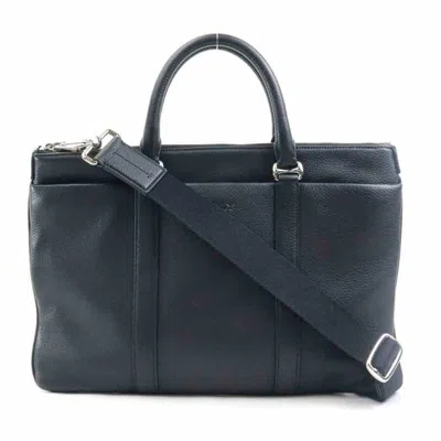 Pre-owned Bally Black Leather Handbag Shoulder Bag ()