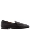 Bally Black Leather Loafers In Black