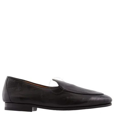 Bally Black Leather Loafers