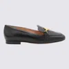 BALLY BALLY BLACK LEATHER OBRIEN LOAFERS