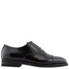 Bally Black Leather Oxford Shoes In Black