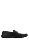 Bally Black Leather Pexon Loafers In Blackpalladio