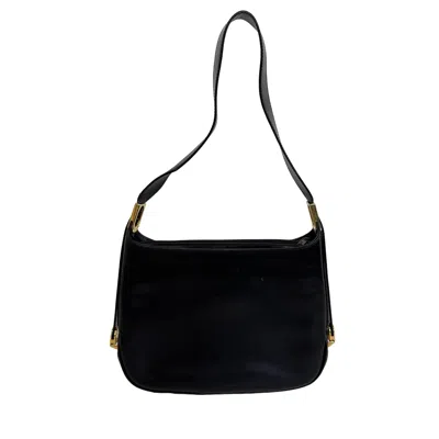 Pre-owned Bally Black Leather Pochette Shoulder Bag ()