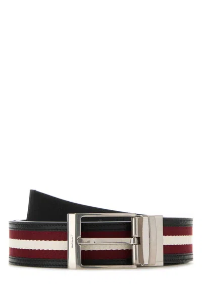 Bally Black Leather Shiffie Belt