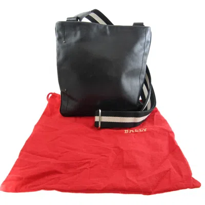 Bally Black Leather Shopper Bag ()