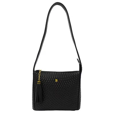 Pre-owned Bally Black Leather Shoulder Bag ()