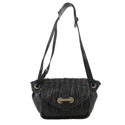 Pre-owned Bally Black Leather Shoulder Bag ()