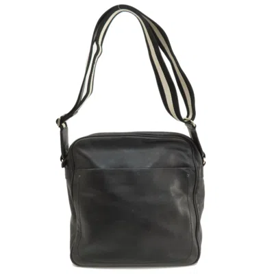 Pre-owned Bally Black Leather Shoulder Bag ()