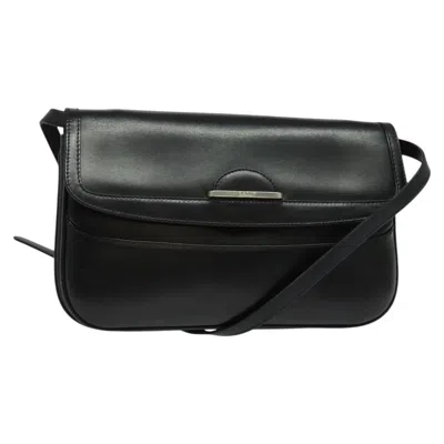 Pre-owned Bally Black Leather Shoulder Bag ()
