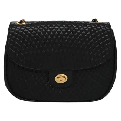 Pre-owned Bally Black Leather Shoulder Bag ()