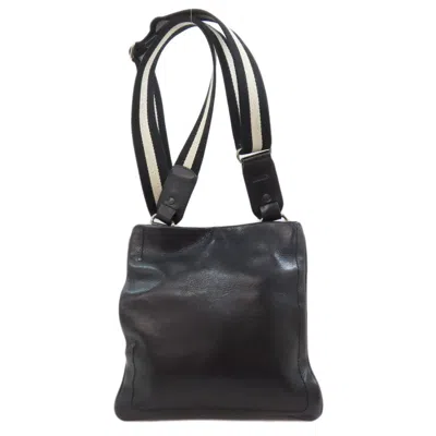 Pre-owned Bally Black Leather Shoulder Bag ()