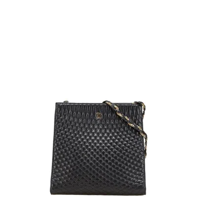 Pre-owned Bally Black Leather Shoulder Bag ()