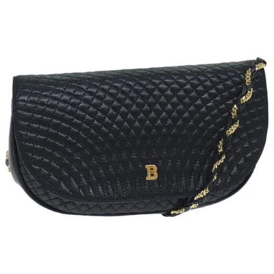 Pre-owned Bally Black Leather Shoulder Bag ()