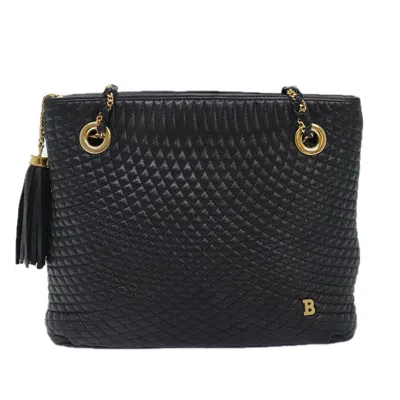 Pre-owned Bally Black Leather Shoulder Bag ()
