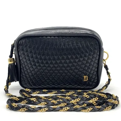 Pre-owned Bally Black Leather Shoulder Bag ()