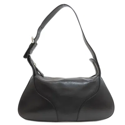 Pre-owned Bally Black Leather Shoulder Bag ()