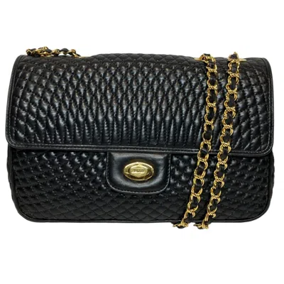 Pre-owned Bally Black Leather Shoulder Bag ()