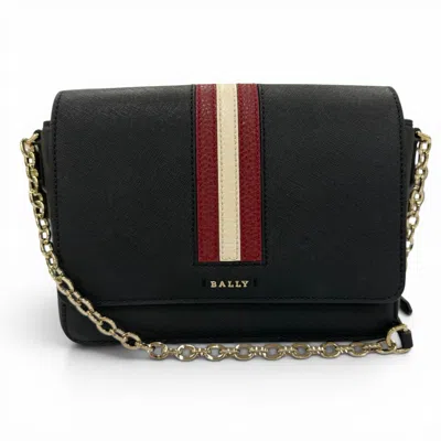 Pre-owned Bally Black Leather Shoulder Bag ()