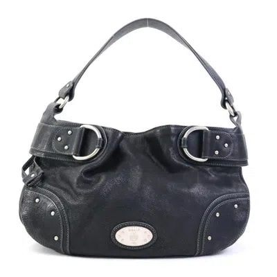 Pre-owned Bally Black Leather Shoulder Bag ()