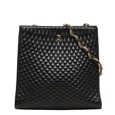 Pre-owned Bally Black Leather Shoulder Bag ()