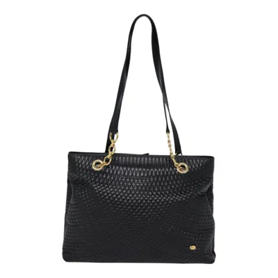 Pre-owned Bally Black Leather Tote Bag ()