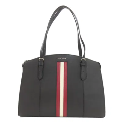 Pre-owned Bally Black Leather Tote Bag ()