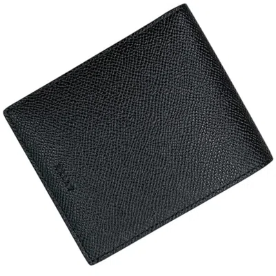 Pre-owned Bally Black Leather Wallet (bi-fold) ()