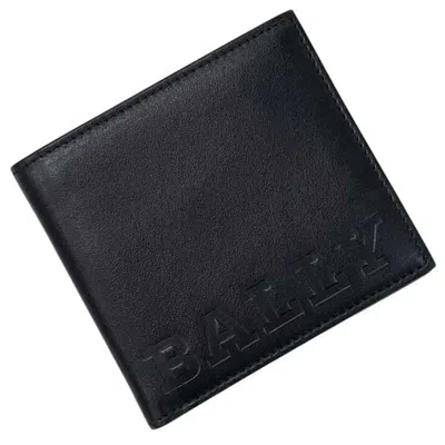 Pre-owned Bally Black Leather Wallet (bi-fold) ()