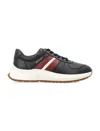 Bally Leather Low-top Sneakers Sole Contrasting In Black