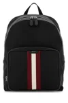 Bally Black Mavrick Backpack In Black
