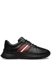 Bally Black Multimaterial Sneakers