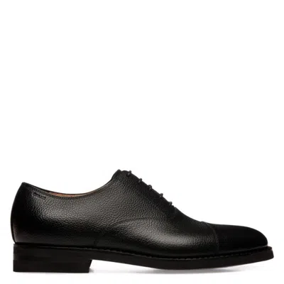 Bally Black Nilder Leather Oxford Shoes