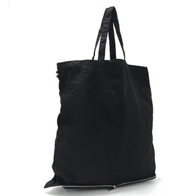 Pre-owned Bally Black Nylon Leather Eco-bag Handbag Shoulder Bag Tote Bag ()