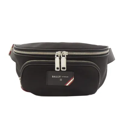 Pre-owned Bally Black Nylon Sling Bag ()