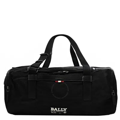 Bally Black On The Go Logo Duffle Bag