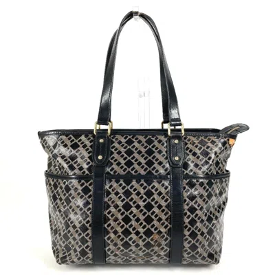 Pre-owned Bally Black Pvc Tote Bag ()