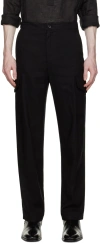 Bally Straight-leg Cargo Pants In Black