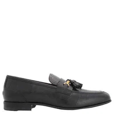 Pre-owned Bally Black Suisse Leather Loafers