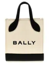 Bally Blackwhite Bar Mini Keep On Shopping Bag In Blackwhite