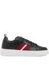 Bally Blayze Ribbon-detail Sneakers In Black