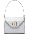 Bally Crocodile-print Top-handle Bag In White